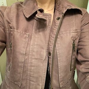 LOFT Military Moto Jacket